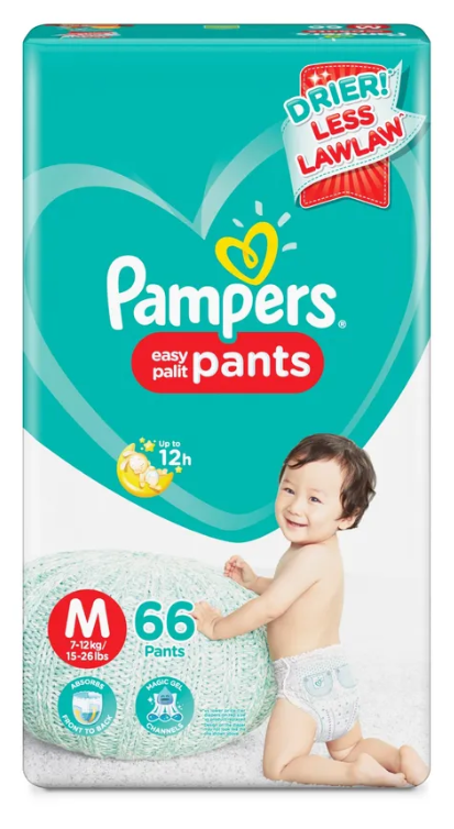Baby-Dry Pants Diapers Mega Pack